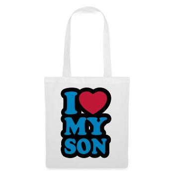 I love my son - Tote Bag - white - Front