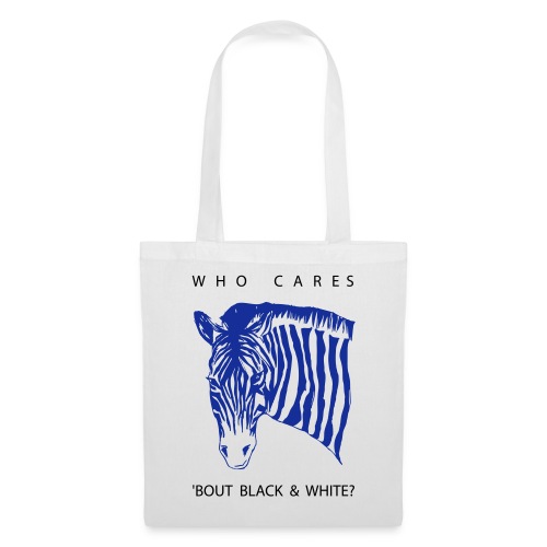 Zebra Who Cares? - Stoffbeutel