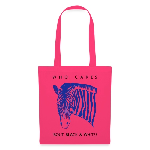 Zebra Who Cares? - Stoffbeutel
