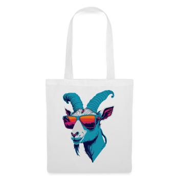 Goat Rebellion - Tote Bag - white - Front