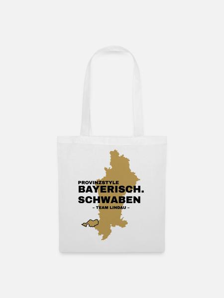 Schwaben | LINDAU - Stoffbeutel - Weiß