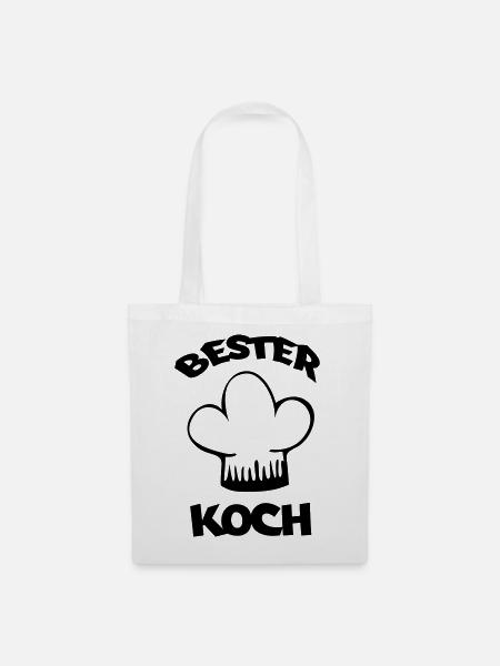 Bester Koch - Stoffbeutel - Weiß