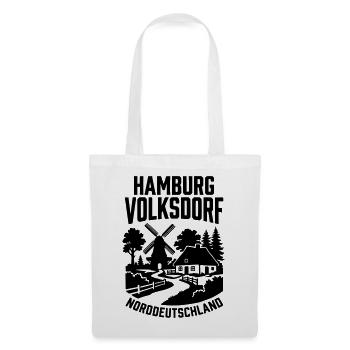 Volksdorf Hamburg Walddörfer  - Stoffbeutel - Weiß - Vorne