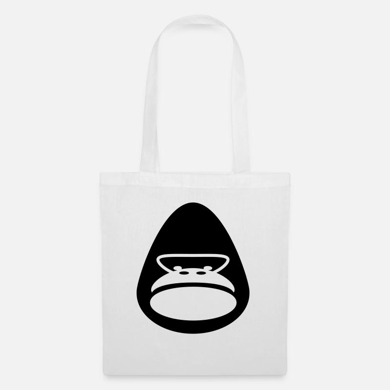 Gorilla / Gorilla - Stoffbeutel - Weiß