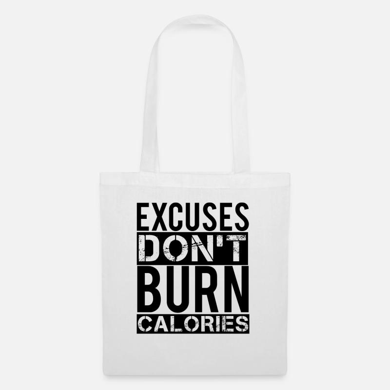 Excuses - Stoffbeutel - Weiß