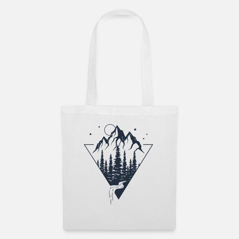 Explore The Wold And Climb - Tote Bag - white