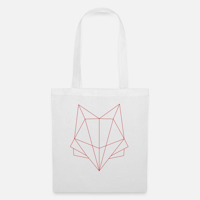 Fuchs - Stoffbeutel - Weiß