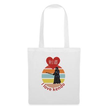 I love kendo - Tote Bag - white - Front