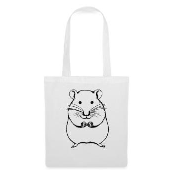 Hamster cute animal rodent animals funny pet 8 - Tote Bag - white - Front
