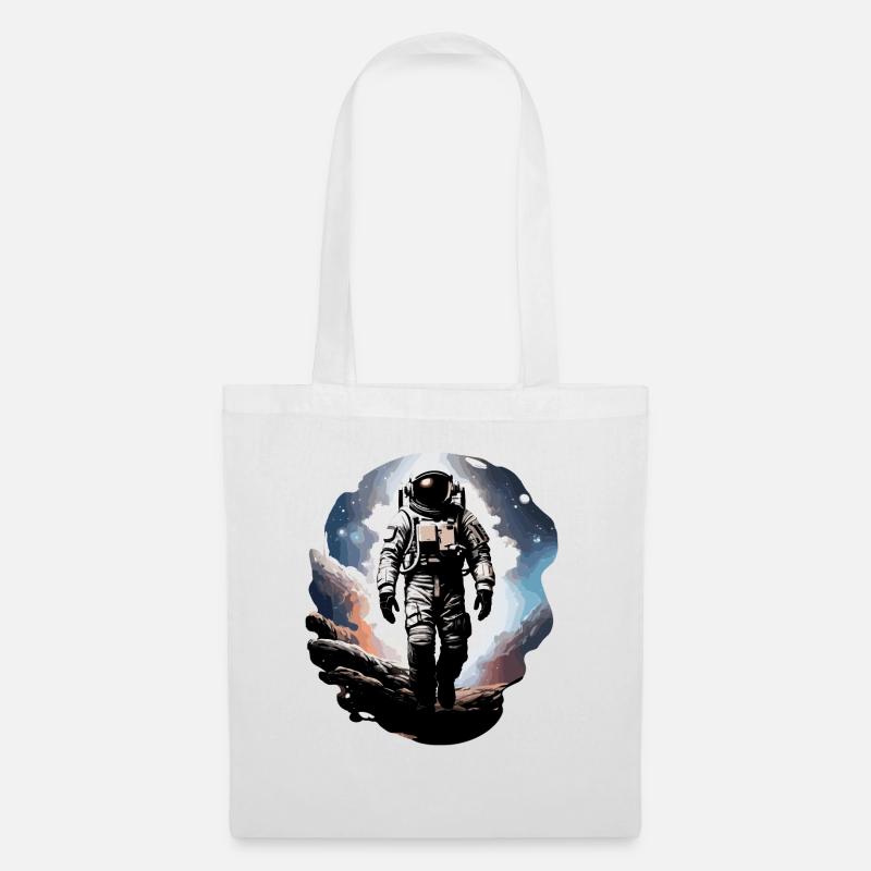 Astronaut - Stoffbeutel - Weiß