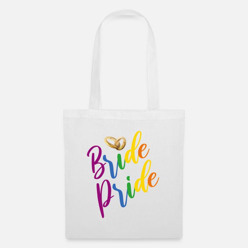 LGBT Pride Pride Junggesellinnenabschied JGA - Stoffbeutel - Weiß