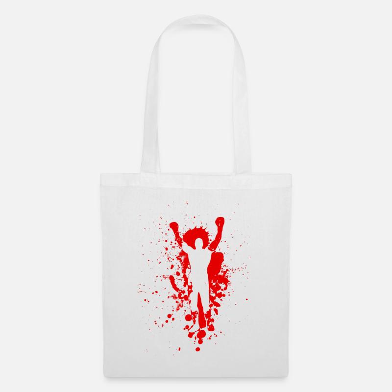 Boxer Red - Tote Bag - white
