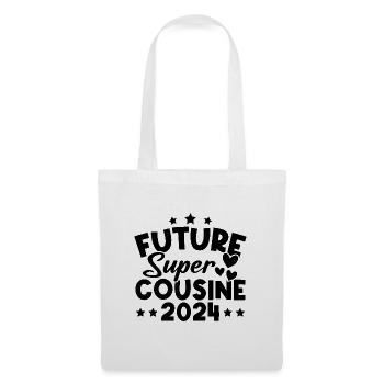Future super cousine 2024 - Sac en tissu - blanc - Devant