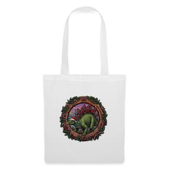 Stegosaurus Christmas Magic - Tote Bag - white - Front