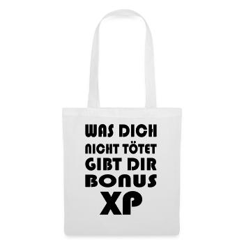 Bonus XP - Stoffbeutel - Weiß - Vorne