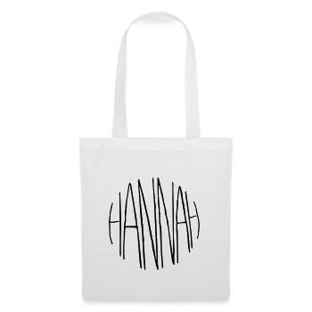Hannah Geschenk - Stoffbeutel - Weiß - Vorne