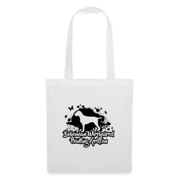 BOHÊME GRIFFON POINTANT GRIFFON Chien Wilsigns - Sac en tissu - blanc - Devant