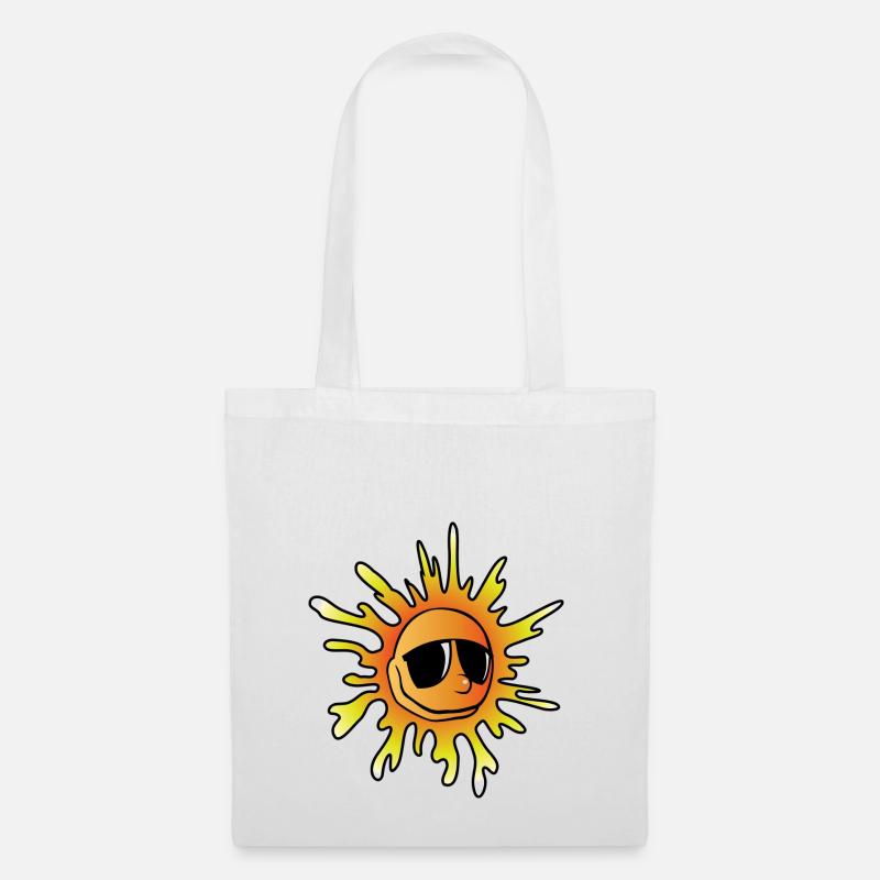 Sun comic - Tote Bag - white