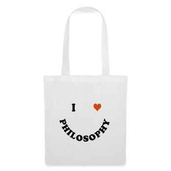 Philosophie - Sac en tissu - blanc - Devant
