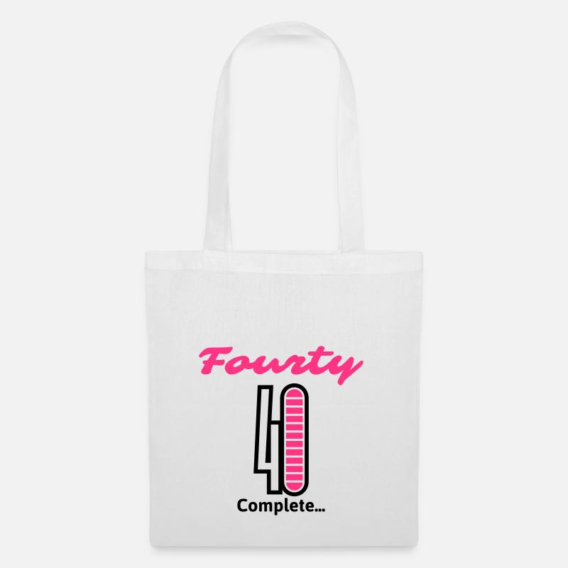 Fourty complet ... - Sac en tissu - blanc