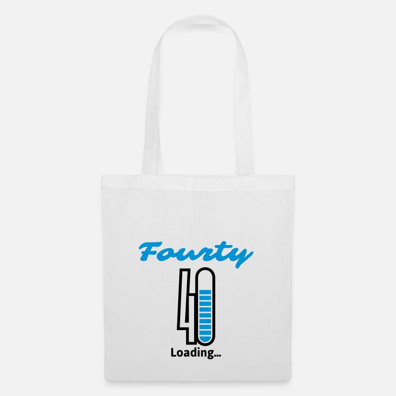 Fourty Loading ... - Tote Bag - white