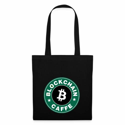 BlockChain Caffè Logo - Borsa di stoffa