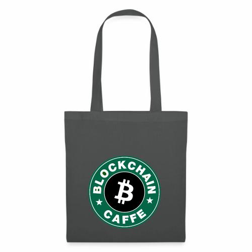 BlockChain Caffè Logo - Borsa di stoffa