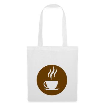 coffee cup beans cafe mug pot coffee beans95 - Tote Bag - white - Front