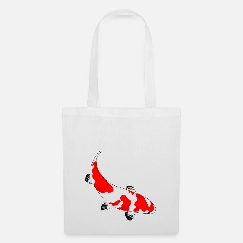 Koi - Stoffbeutel - Weiß