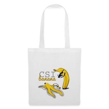 crime Banana hyène - Sac en tissu - blanc - Devant