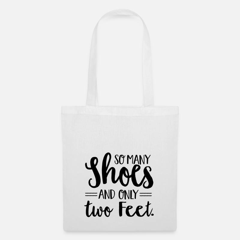 Chaussures - Sac en tissu - blanc