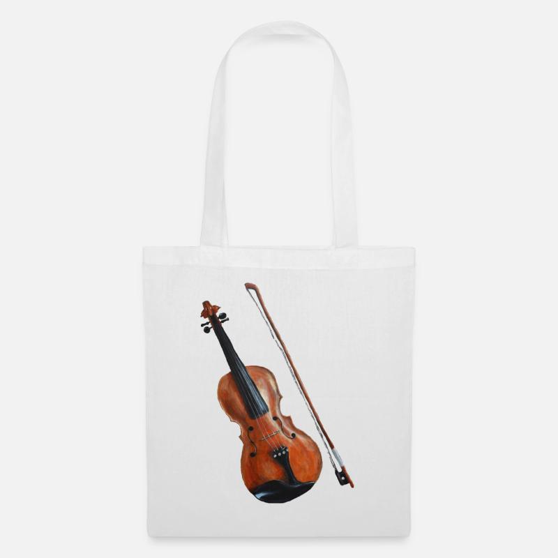 Fiddle - Sac en tissu - blanc