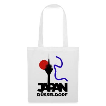 Le Japon se rend à Düsseldorf - Sac en tissu - blanc - Devant