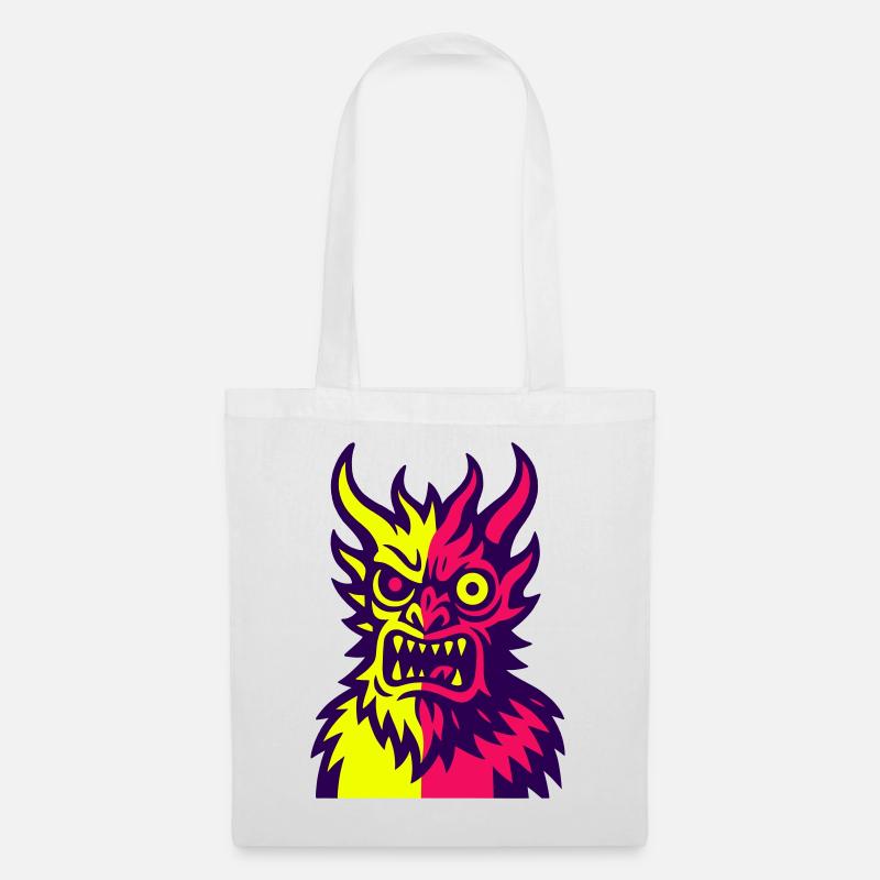 Pop Art Devil's Monster - Tote Bag - white
