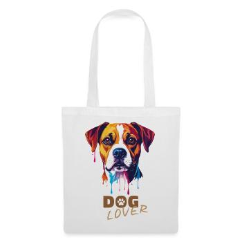 Dog lover - Tote Bag - white - Front