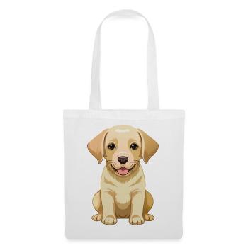 cute labrador retriever - Tote Bag - white - Front