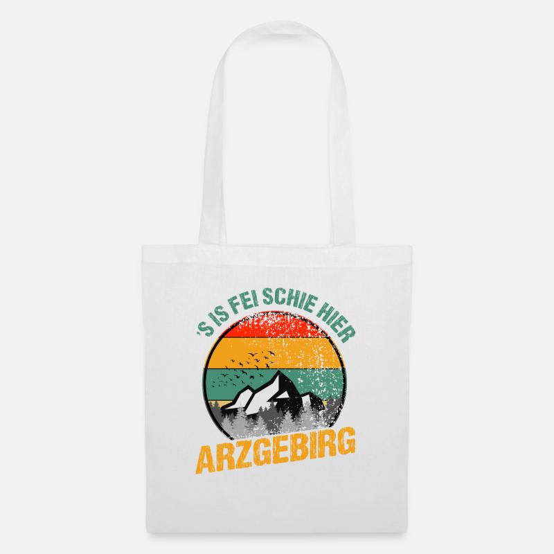 S is fei schie hier - Stoffbeutel - Weiß