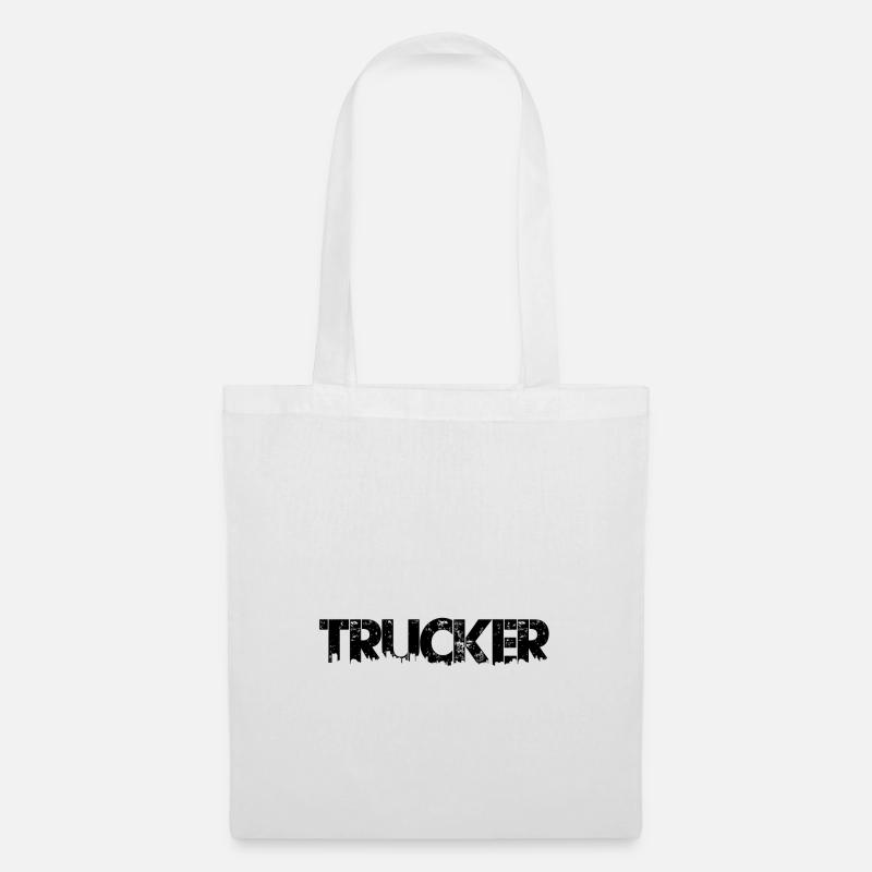trucker 2 trucker - Tote Bag - white