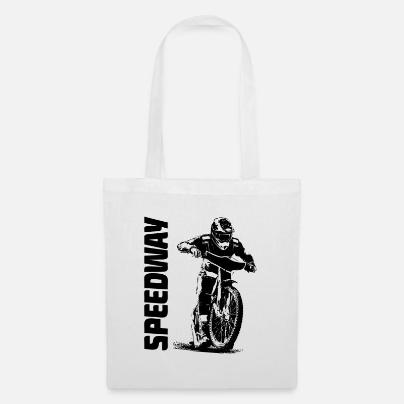 Speedway - Motorcycle Speedway - Stoffbeutel - Weiß