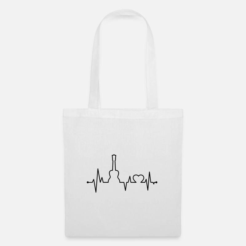 ukulele - Tote Bag - white