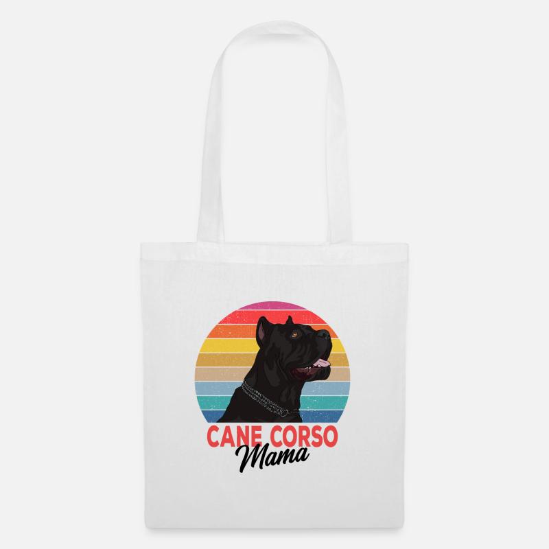 Cane Corso - Stoffbeutel - Weiß