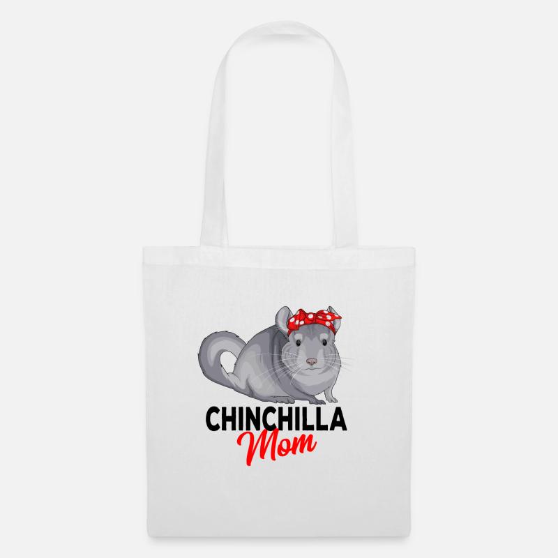 Chinchilla - Stoffbeutel - Weiß