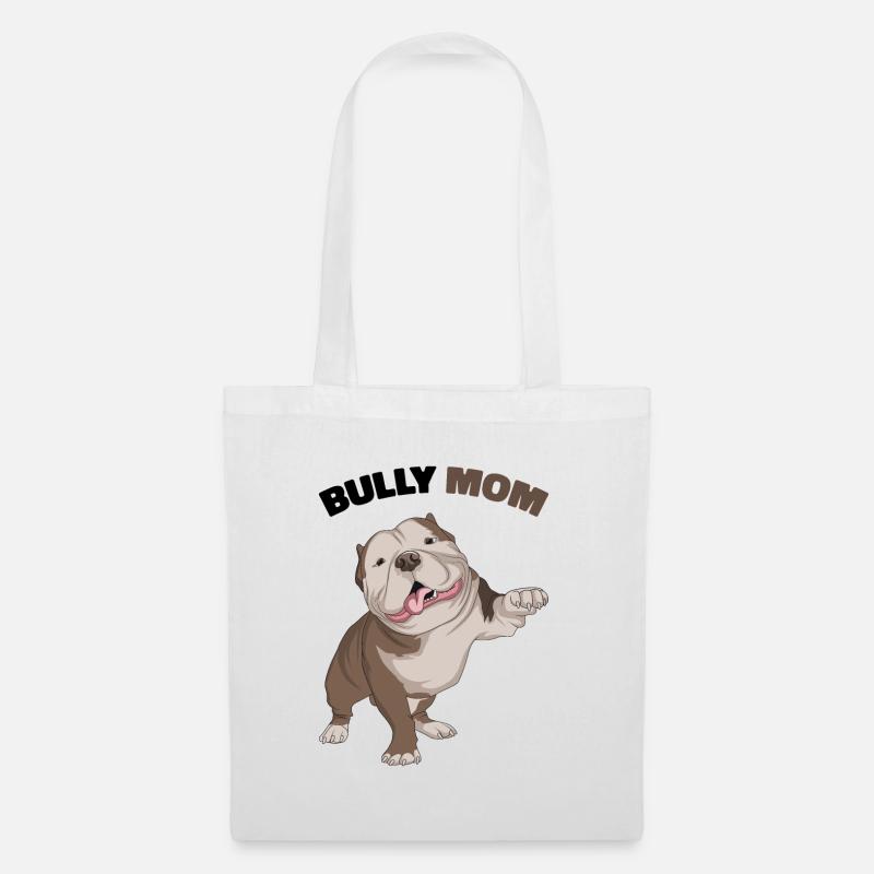 American Bully - Stoffbeutel - Weiß