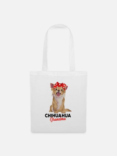 Chihuahua - Stoffbeutel - Weiß