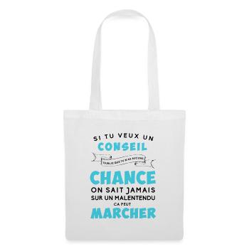Jean Claude Duss - Misunderstanding - Tote Bag - white - Front