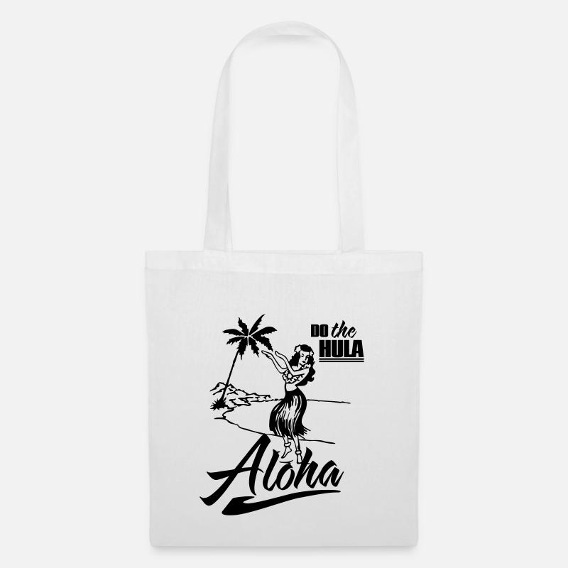 Aloha - Stoffbeutel - Weiß