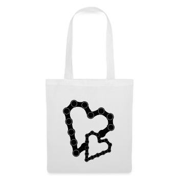Aurait eu une chaîne de vélo 05 - Sac en tissu - blanc - Devant