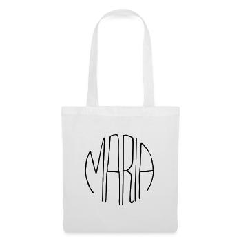 Cadeau Maria - Sac en tissu - blanc - Devant