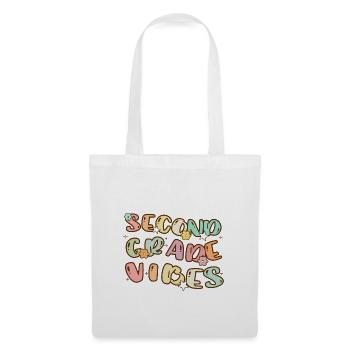 Second Grade Vibes - Back to School - Tote Bag - white - Front