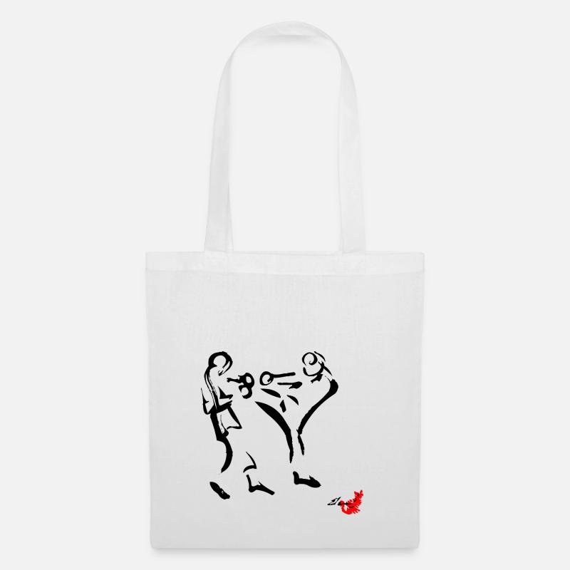 MUAY THAI, THAILAND BOXE, THAI BOXE, - Tote Bag - white
